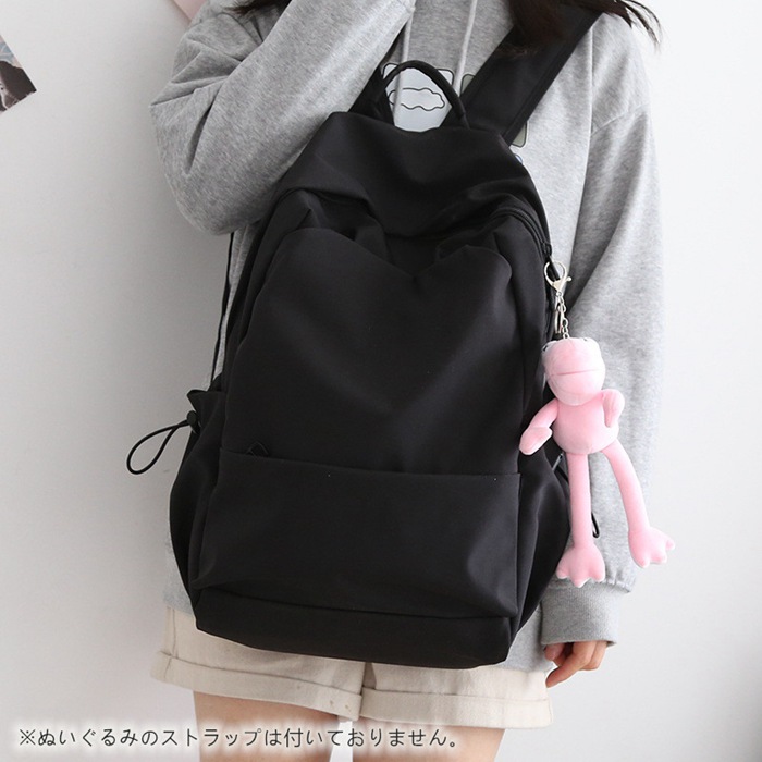 リュックバック レディース メンズ リュック バックパック 撥水 男女兼用 無地 可愛い 多収納 多機能 通学 大容量 |  | 01