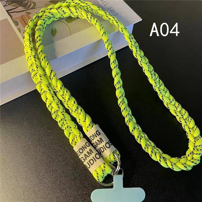 スマホショルダー ストラップ 編み込み 三つ編みネックストラップ 120cm 太め |  | 04