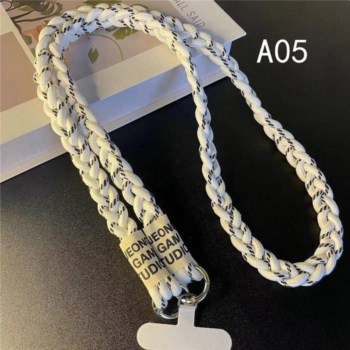 スマホショルダー ストラップ 編み込み 三つ編みネックストラップ 120cm 太め |  | 05