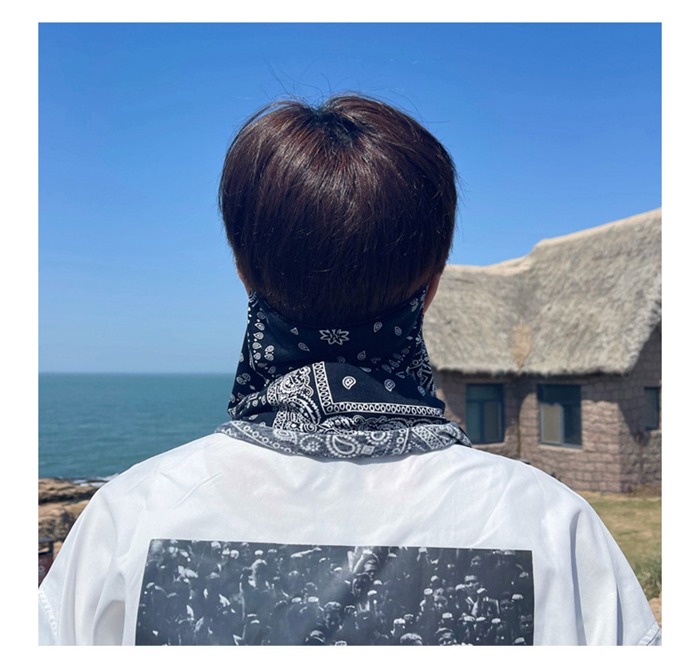 フェイスカバー 紫外線対策 日焼け防止 接触冷感 マスク 総柄 無地 耳かけ 洗える |  | 11