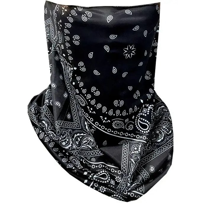 フェイスカバー 紫外線対策 日焼け防止 接触冷感 マスク 総柄 無地 耳かけ 洗える |  | 12