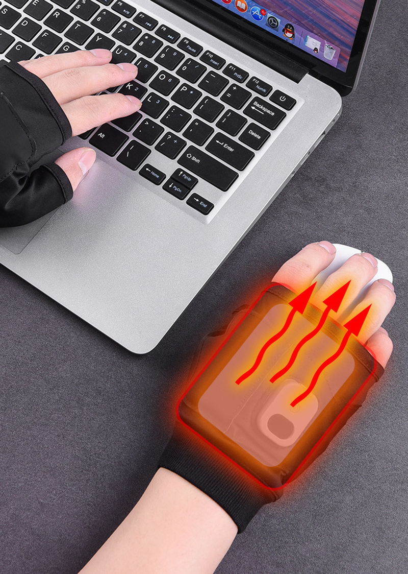 電熱グローブ 電熱手袋 バイク用 ヒーター手袋 2000mAh 指なし 充電式 防寒対策 発熱 撥水 防風 3段階温度調整 スマホ操作 男女兼用 パソコン作業 通勤 通学 |  | 11