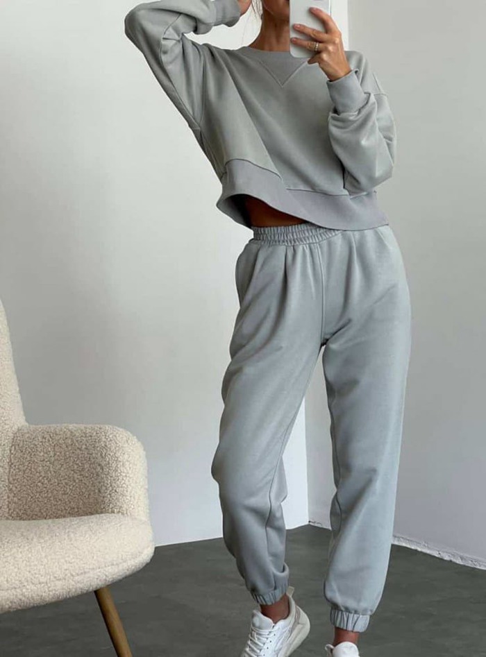 スウェット セットアップ レディース 上下セット ジャージ ルームウェア パンツ 部屋着 長袖 可愛い お洒落 スポーツウェア |  | 13