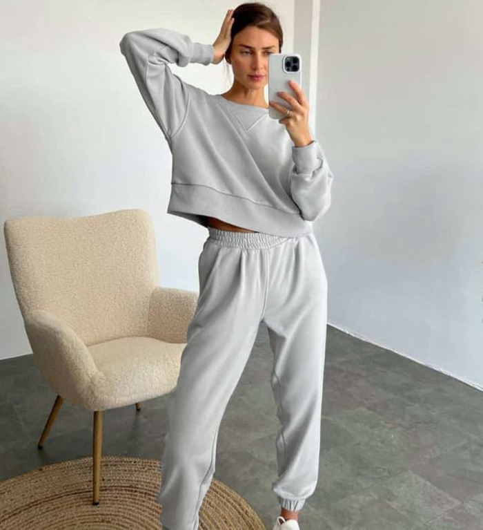 スウェット セットアップ レディース 上下セット ジャージ ルームウェア パンツ 部屋着 長袖 可愛い お洒落 スポーツウェア |  | 14