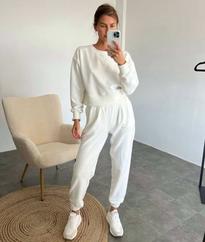 スウェット セットアップ レディース 上下セット ジャージ ルームウェア パンツ 部屋着 長袖 可愛い お洒落 スポーツウェア |  | 09