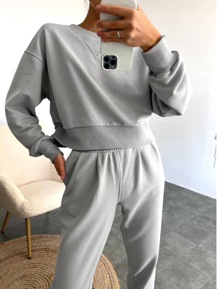 スウェット セットアップ レディース 上下セット ジャージ ルームウェア パンツ 部屋着 長袖 可愛い お洒落 スポーツウェア |  | 11