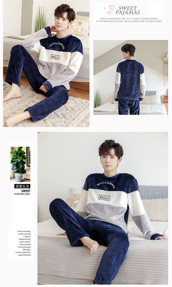 パジャマ メンズ セットアップ 冬 暖かい ルームウェア 部屋着 もこもこ 上下セット ルームパンツ 寝巻き 秋冬 彼氏 クリスマス プレゼント |  | 06