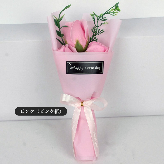 ブーケ ソープフラワー 枯れない花 花束 バラ 3輪 フレグランス 花 造花 石鹸花 プレゼント ギフト 母の日 誕生日 贈り物 結婚記念日 バレンタイン かわいい |  | 03