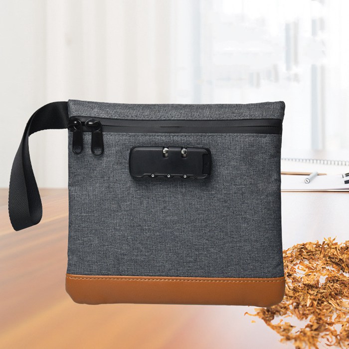 ハンドバッグ セキュリティ キーボックス ポケット ロック付きバッグ フォルダ 収納袋 鍵付きポーチ 通帳入れ 貴重品入れ |  | 04