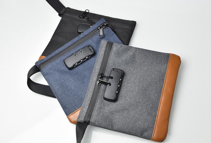 ハンドバッグ セキュリティ キーボックス ポケット ロック付きバッグ フォルダ 収納袋 鍵付きポーチ 通帳入れ 貴重品入れ |  | 11