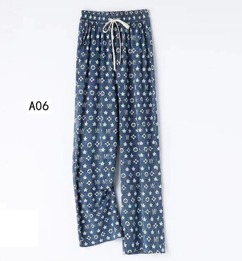 ワイドデニム レディース 春夏 薄手 ワイドパンツ レディース 夏 涼しい 涼感 冷感 速乾 UVカットパンツ ボトムス ゆったり ガウチョパンツ ワイド |  | 06