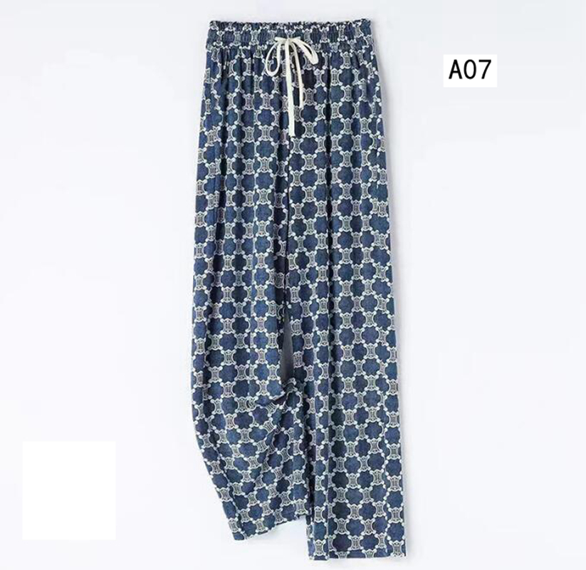 ワイドデニム レディース 春夏 薄手 ワイドパンツ レディース 夏 涼しい 涼感 冷感 速乾 UVカットパンツ ボトムス ゆったり ガウチョパンツ ワイド |  | 07