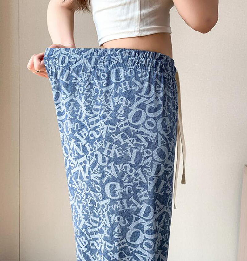 ワイドデニム レディース 春夏 薄手 ワイドパンツ レディース 夏 涼しい 涼感 冷感 速乾 UVカットパンツ ボトムス ゆったり ガウチョパンツ ワイド |  | 13