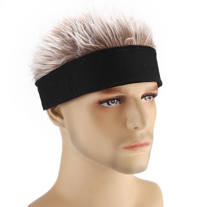 ウイッグキャップ 帽子 かつら付き メンズ かつら ウィッグ付き ヘア帽子 ハゲ隠し 仮装 変装 ハロウィン ショット ヘア マジックテープ エクステンション |  | 06