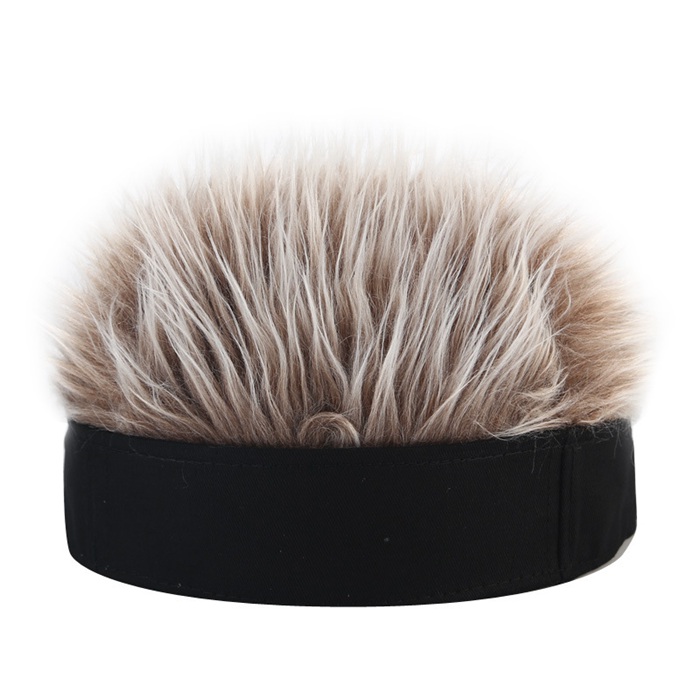 ウイッグキャップ 帽子 かつら付き メンズ かつら ウィッグ付き ヘア帽子 ハゲ隠し 仮装 変装 ハロウィン ショット ヘア マジックテープ エクステンション |  | 02