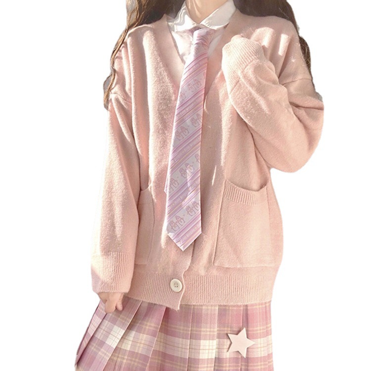 スクールカーディガン カーディガン レディース ニット セーター トップス 学生 服 制服 アウター 無地 羽織 女子 通学 高校生 中学生 秋服 春服 |  | 03