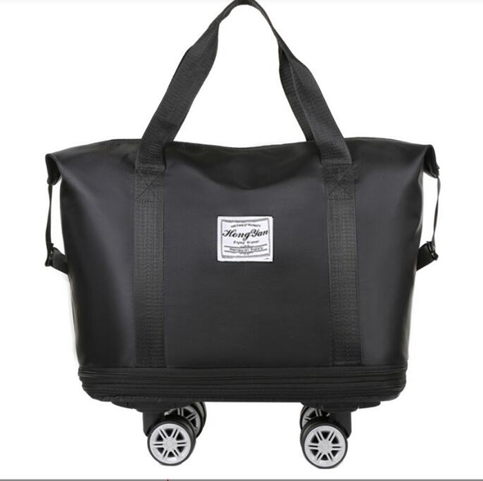 ボストンバッグ キャリーバッグ ショッピングカート 4輪 横押し 折りたたみ 軽量 旅行カバン 大容量 機内持ち込み 防水 撥水加工 プレゼント |  | 03