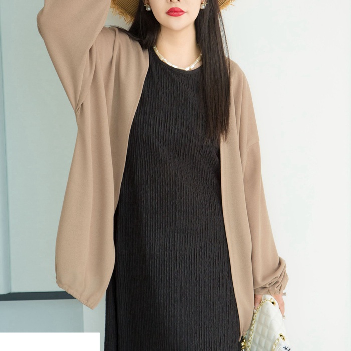 UVカット カーディガン ドルマンカーディガン シアー 透け感 サマーカーディガン 紫外線対策 日焼け防止 冷房対策 体型カバー 長袖 |  | 06