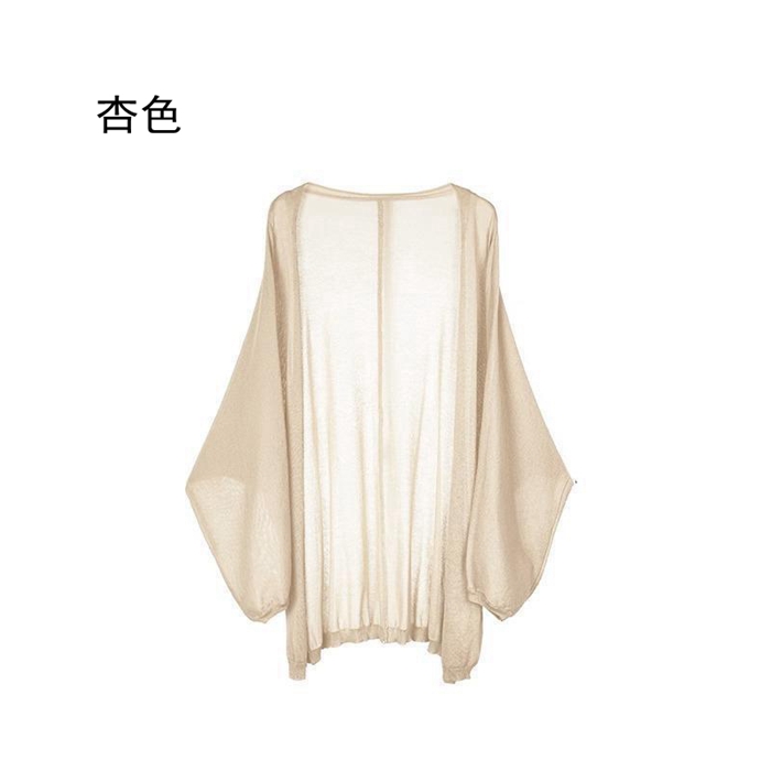 UVカット カーディガン ドルマンカーディガン シアー 透け感 サマーカーディガン 紫外線対策 日焼け防止 冷房対策 体型カバー 長袖 |  | 03