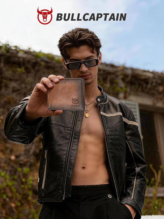 本革 二つ折り財布 メンズ スキミング防止 薄型 軽量 大容量 カード収納 おしゃれ シンプル 高見え ビジネス プレゼント ギフト |  | 10