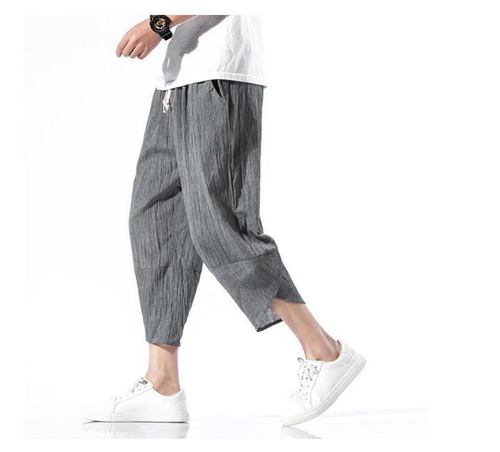 サルエルパンツ 綿麻 薄手 メンズ 5色 M-5XL ワイド 25zm547 楽天市場】【限定クーポンで2,499円】M-5XL サルエルパンツ