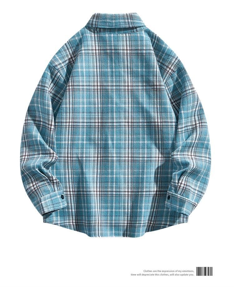 シャツ チェック柄 チェックシャツ 長袖 トップス 春 秋 冬 ゆったり 大きいサイズ メンズ カジュアル カジュアルシャツ 2 |  | 11