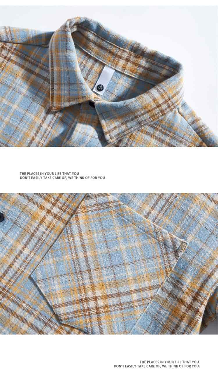 シャツ チェック柄 チェックシャツ 長袖 トップス 春 秋 冬 ゆったり 大きいサイズ メンズ カジュアル カジュアルシャツ 2 |  | 13