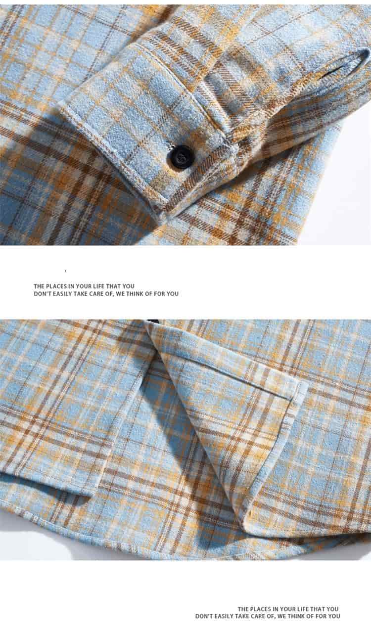 シャツ チェック柄 チェックシャツ 長袖 トップス 春 秋 冬 ゆったり 大きいサイズ メンズ カジュアル カジュアルシャツ 2 |  | 14