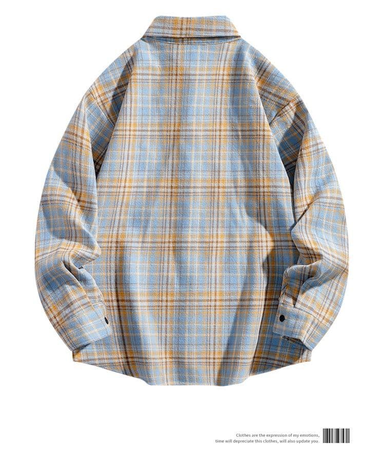 シャツ チェック柄 チェックシャツ 長袖 トップス 春 秋 冬 ゆったり 大きいサイズ メンズ カジュアル カジュアルシャツ 2 |  | 10