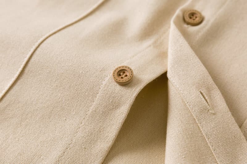 シャツ 綿麻 長袖 ポケット付き トップス 春 秋 ゆったり 大きいサイズ メンズ 綿麻シャツ タン留め カジュアル 20代 30代 |  | 11