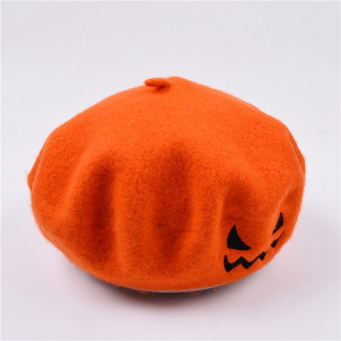 かぼちゃ帽子 ハロウィン ベレー帽 パンプキン 刺繍 帽子 カボチャ クラシック キャップ パーティー ギフト プレゼント かわいい おもしろ |  | 10