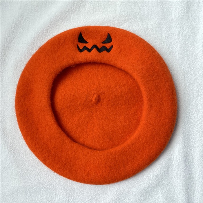 かぼちゃ帽子 ハロウィン ベレー帽 パンプキン 刺繍 帽子 カボチャ クラシック キャップ パーティー ギフト プレゼント かわいい おもしろ |  | 11
