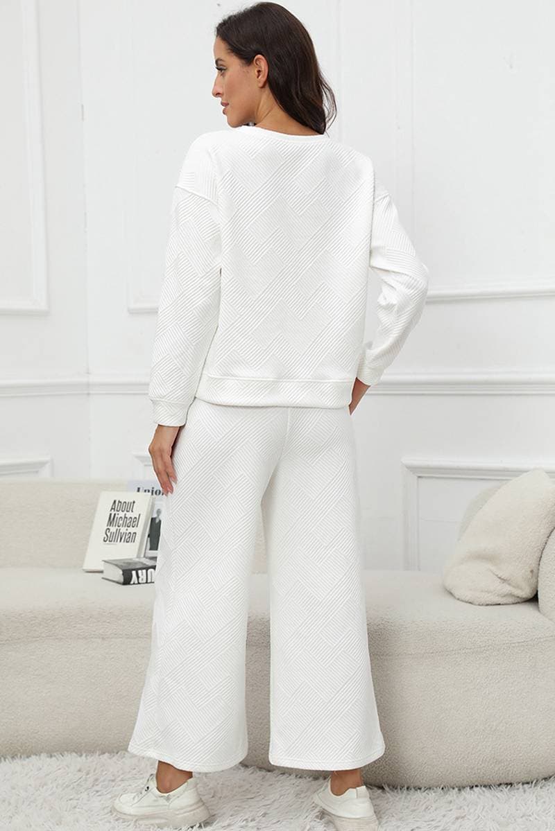 上下セット レディース セットアップ ジャージ 無地 長袖 スウェット 運動着 トレーナ ワイドパンツ ウエストゴム デイリー |  | 13