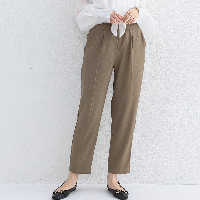テーパードパンツ レディース センタープレスパンツ 上品 きれいめ シンプル ベーシック ビジネス オフィスウェア 低身長 高身長 通勤 美脚 脚長効果 |  | 03
