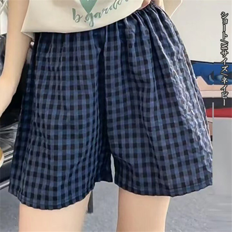 ルームパンツ レディース 2type選択可 ルームウェア チェック柄 ボトムス ロング パンツ ウエストゴム ゆったり 部屋着 パジャマ 可愛い おしゃれ 夏 薄手 |  | 12