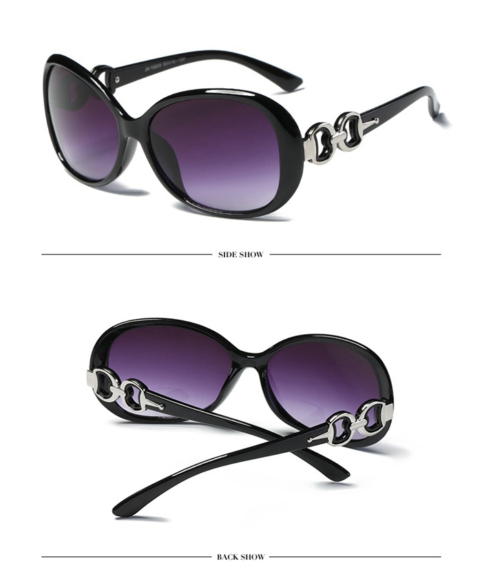 UVカット サングラス レディース レトロ 紫外線対策 UV400 日焼け防止 眼鏡 メガネ おしゃれ 小顔 |  | 06