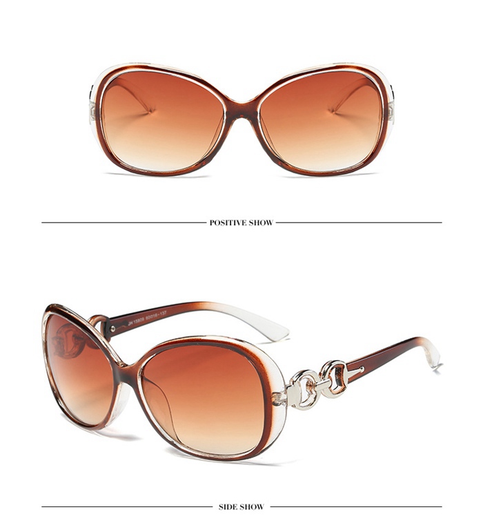 UVカット サングラス レディース レトロ 紫外線対策 UV400 日焼け防止 眼鏡 メガネ おしゃれ 小顔 |  | 08