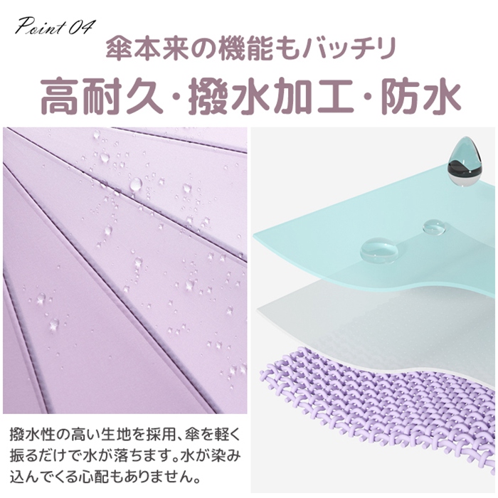 傘 16本骨 カバー付き 伸縮 伸びるカバー 防水 スライド式防水カバー付き傘 長傘 ジャンプ式 グラスファイバー 梅雨対策 晴雨兼用 レディース メンズ |  | 06
