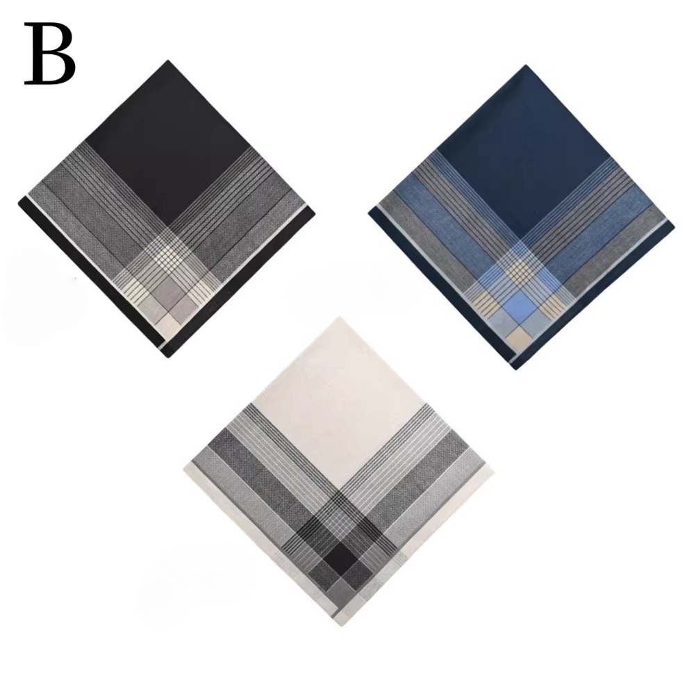 ハンカチ メンズ 3枚セット 綿 薄手 紳士 ハンカチタオル 通勤 ビジネス 紳士用 43*43cm フォーマル 吸水 速乾性 男性 おしゃれ 父の日 ギフト プレゼント |  | 02