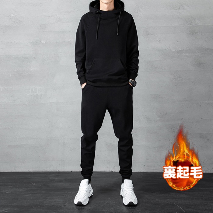 上下セット 裏起毛 暖かい メンズ スウェット 長袖 パーカー トレーナー プルオーバー ジップアップ セットアップ ジャージ |  | 01