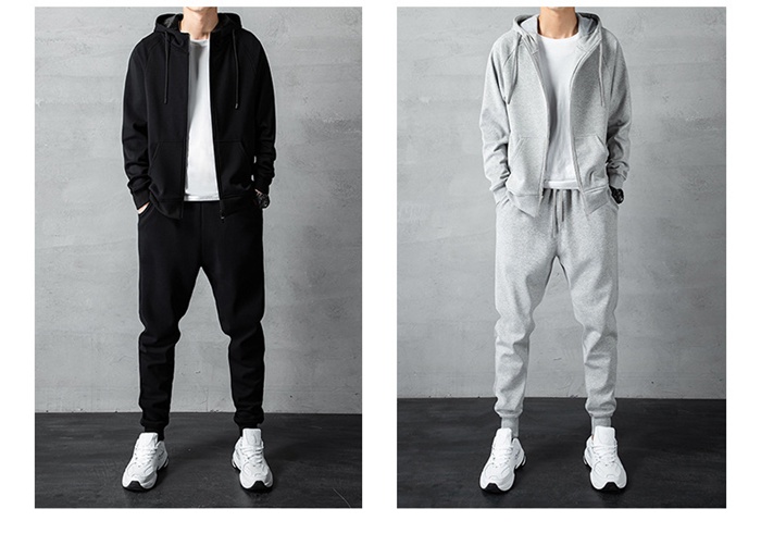 上下セット 裏起毛 暖かい メンズ スウェット 長袖 パーカー トレーナー プルオーバー ジップアップ セットアップ ジャージ |  | 18