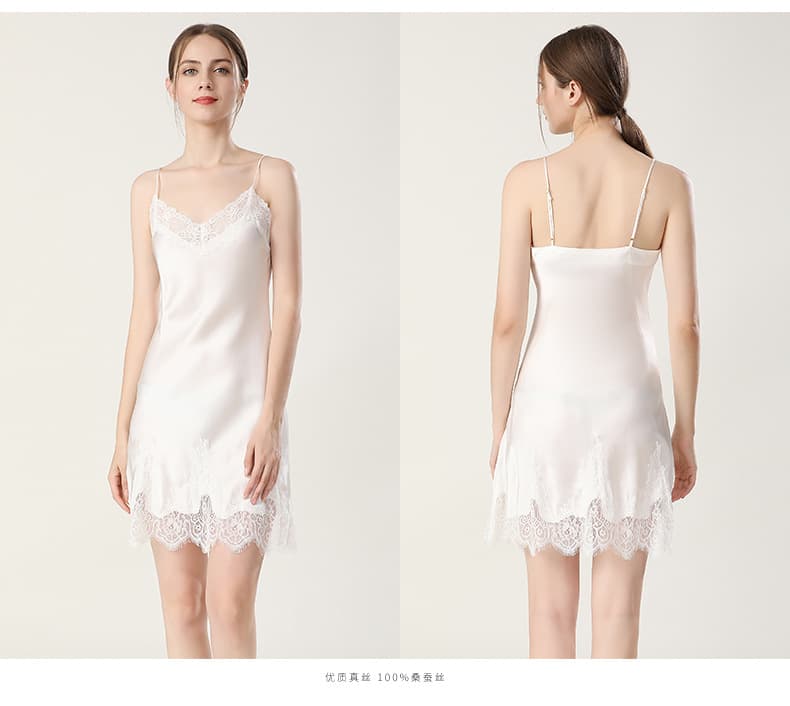 シルク スリップ レディース シルク100％ 絹 保湿 インナー ルームウェア シルクキャミソール 部屋着 パジャマ |  | 08