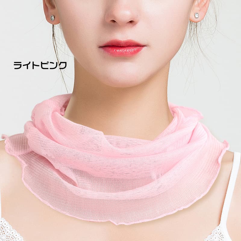 シルクネックカバー シルク100％ メッシュ 絹 シルク UVカット レディース スカーフ 首元 婦人 冷え取り 敏感肌 |  | 05