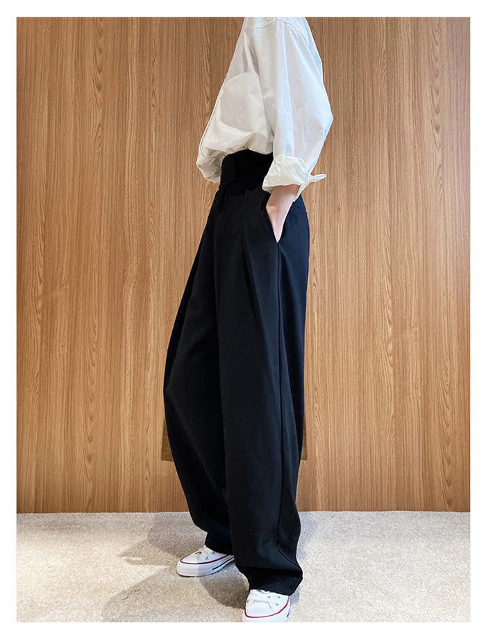 美品✨ワイズ アシンメトリー ニットパンツ リネン 麻 ブラック L相当 美品✨ワイズ アシンメトリー ニットパンツ リネン 麻 ブラック