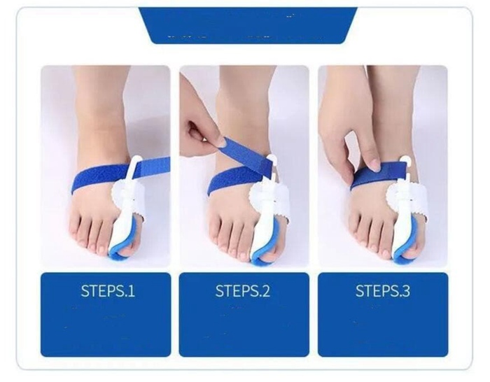 外反母趾 サポーター 矯正 ベルト 夜用 寝る時 親指広げ 固定対策 マジックテープ 装着簡単 足の痛み緩和 親指 フットケア 男 |  | 07