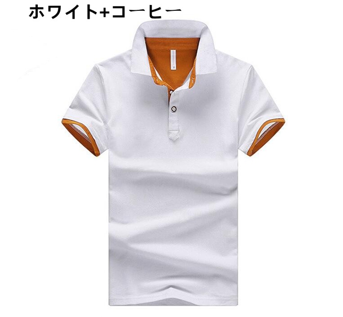 ポロシャツ メンズ 半袖 ビジネス 吸汗速乾 無地 シャツ 半袖ポロ メンズポロシャツ スポーツ 夏 サマー |  | 02