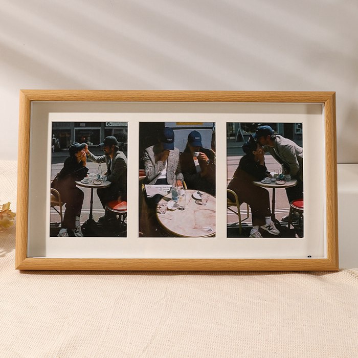 フォトフレーム 写真立て 木製 2枚 3枚 4枚用 ナチュラル ポストカードサイズ お祝い おしゃれ ウエディング 記念日 |  | 05