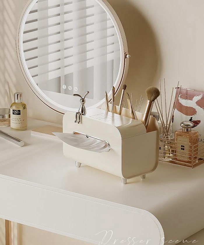 ティッシュケース 多機能 小物収納 スマホスタンド ティッシュボックス ケース |  | 07