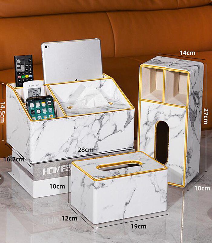 ティッシュケース 大理石柄 ティッシュボックス ティッシュケース 奢華 収納 リモコン置く |  | 09