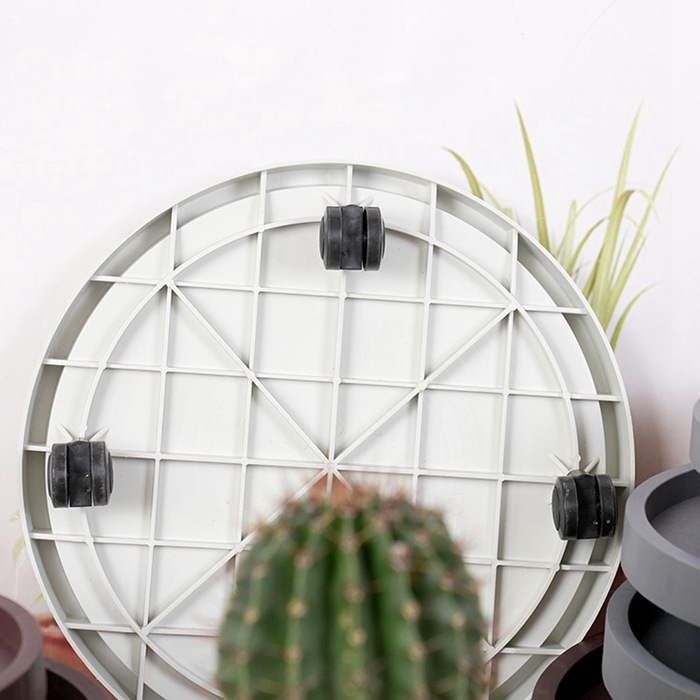 フラワースタンド 鉢置き台 鉢置台 排水トレイ 植木鉢台 キャスター 観葉植物 置く台 移動 植木鉢 受け皿 鉢台 花台 プラ |  | 05